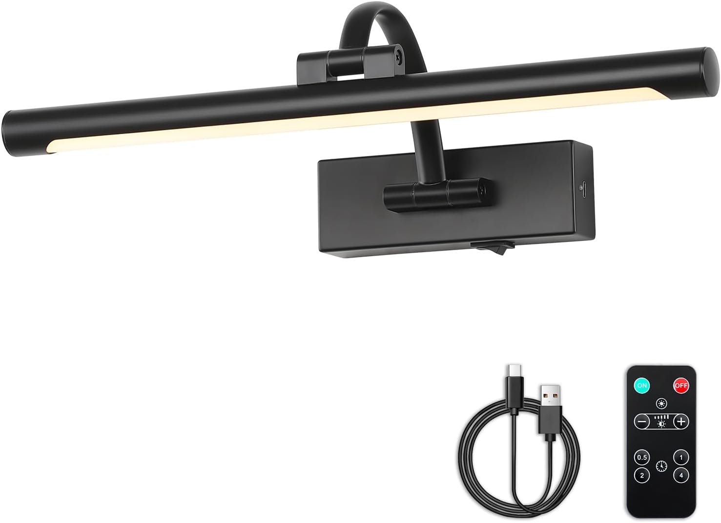 Dimmable Battery Operated Picture Lights with Remote Control