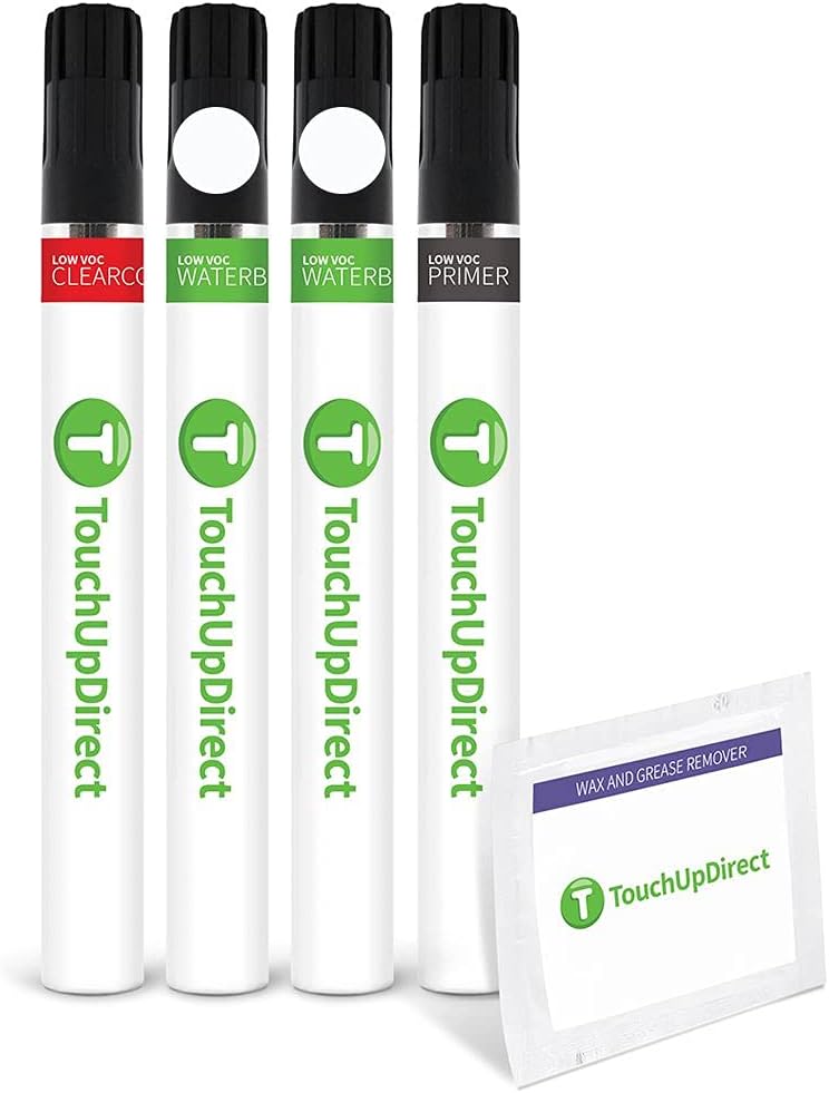 TouchUpDirect Diamond White Tricoat Car Scratch Repair Kit
