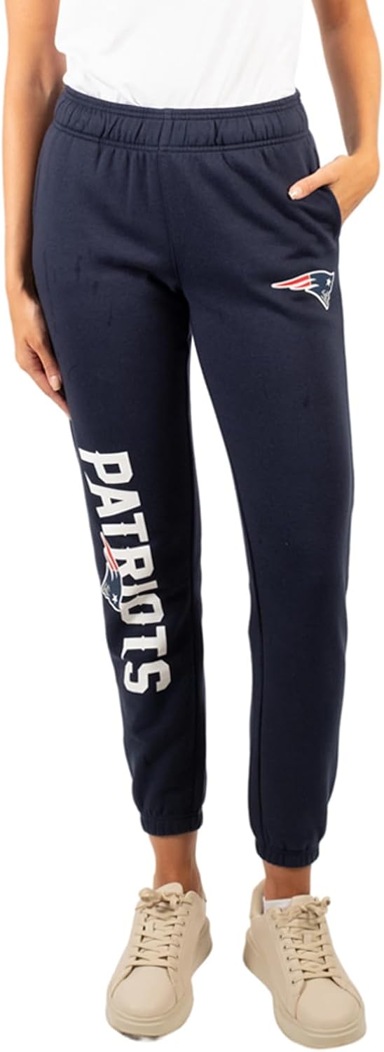Ultra Game Women's NFL Official Super Soft Sweatpants Joggers