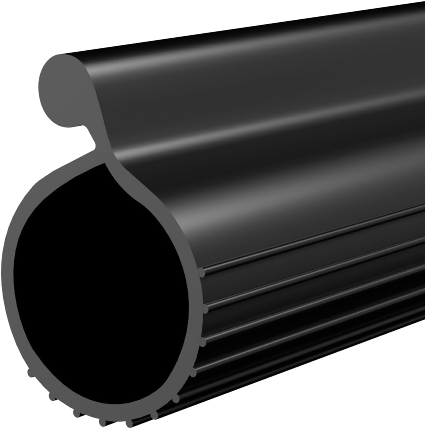 Garage Door Seal P Bulb 18Ft Flexible Weatherproof TPE Seal