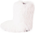 Gegefur Women's Faux Fur Mid-Calf Snow Boots - Warm, Comfortable