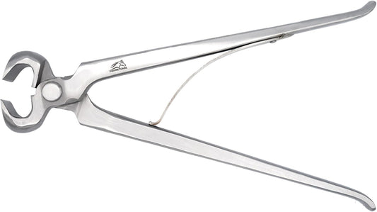 Spring-Loaded Hoof Nippers for Precise Trimming of Livestock