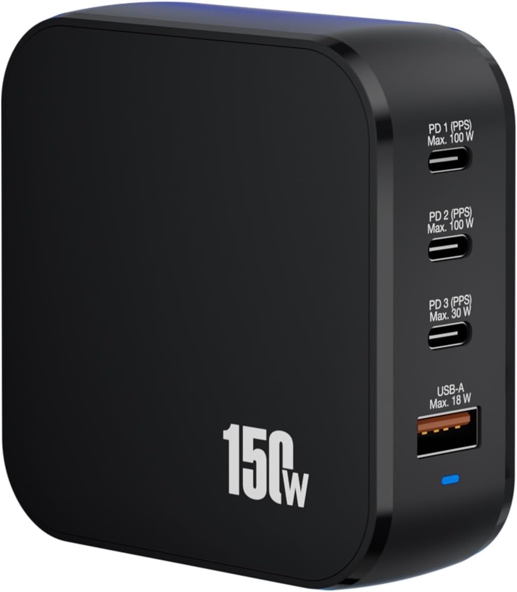 Fast Charge 150W GaN USB C Charger Station