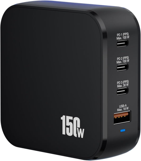 Fast Charge 150W GaN USB C Charger Station