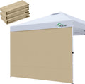 Canopy Sidewalls for 10x10 Pop Up Canopy - 3 Piece Waterproof Kit