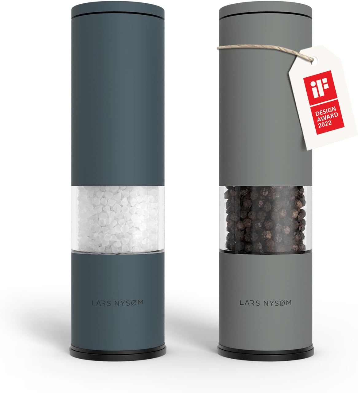 LARS NYSM Salt and Pepper Grinder Set for Every Kitchen Need