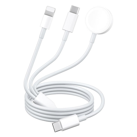 3-in-1 Apple Watch Charger & iPhone Cord - Yitonglian