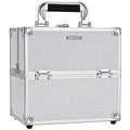 FRENESSA Professional Makeup Train Case - Compact 4-Tier Organizer