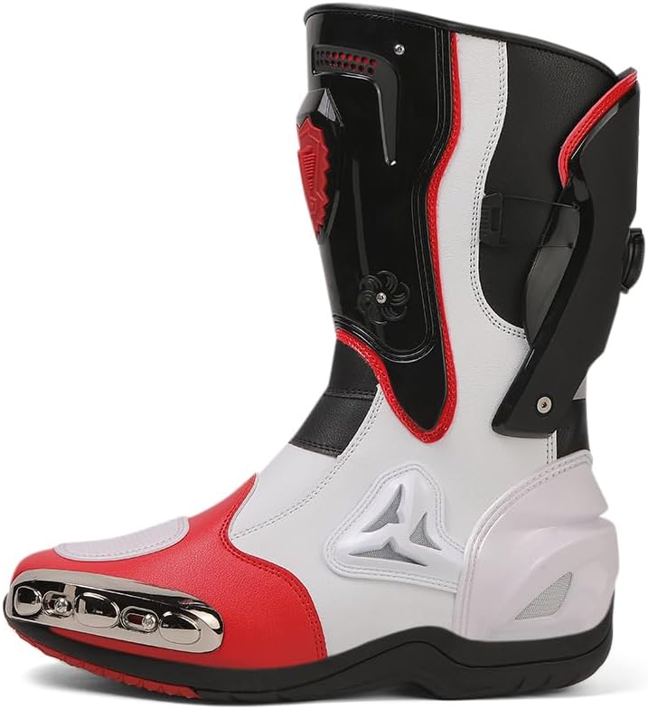 Motorcycle Riding Boots for Men and Women - Leather Protection