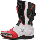 Motorcycle Leather Boots for Men and Women - Protective Anti Slip