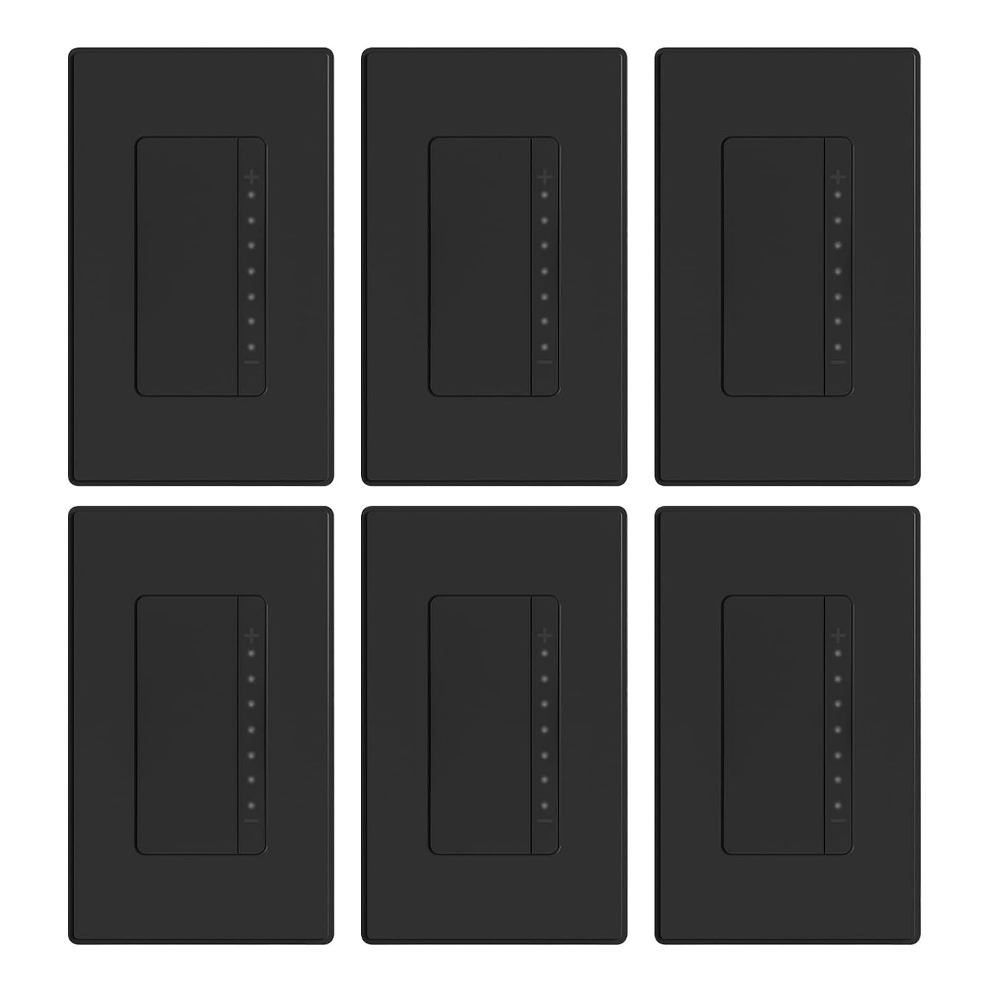 ELEGRP Dimmer Switch for LED Lights, 3 Way, Matte Black