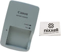 CB-2LY Charger for NB-6L NB-6LH Batteries with Bonus Cloth