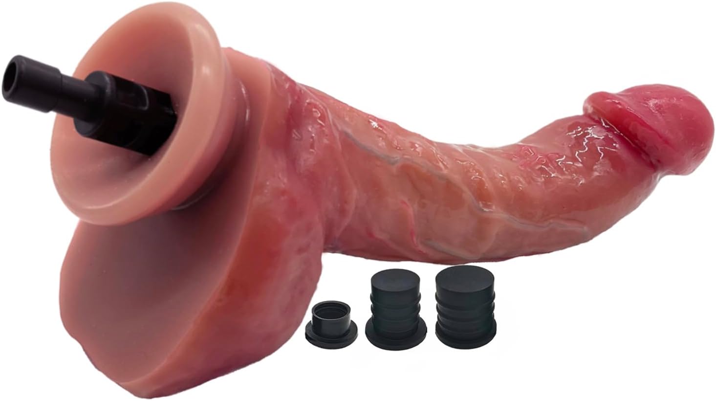 8.6in Curved Realistic Dildo for G-spot Orgasm and Play