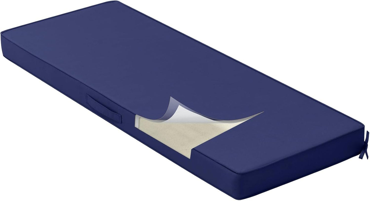 Crestlive Outdoor Bench Cushion 48 x 18 Inch for Comfort