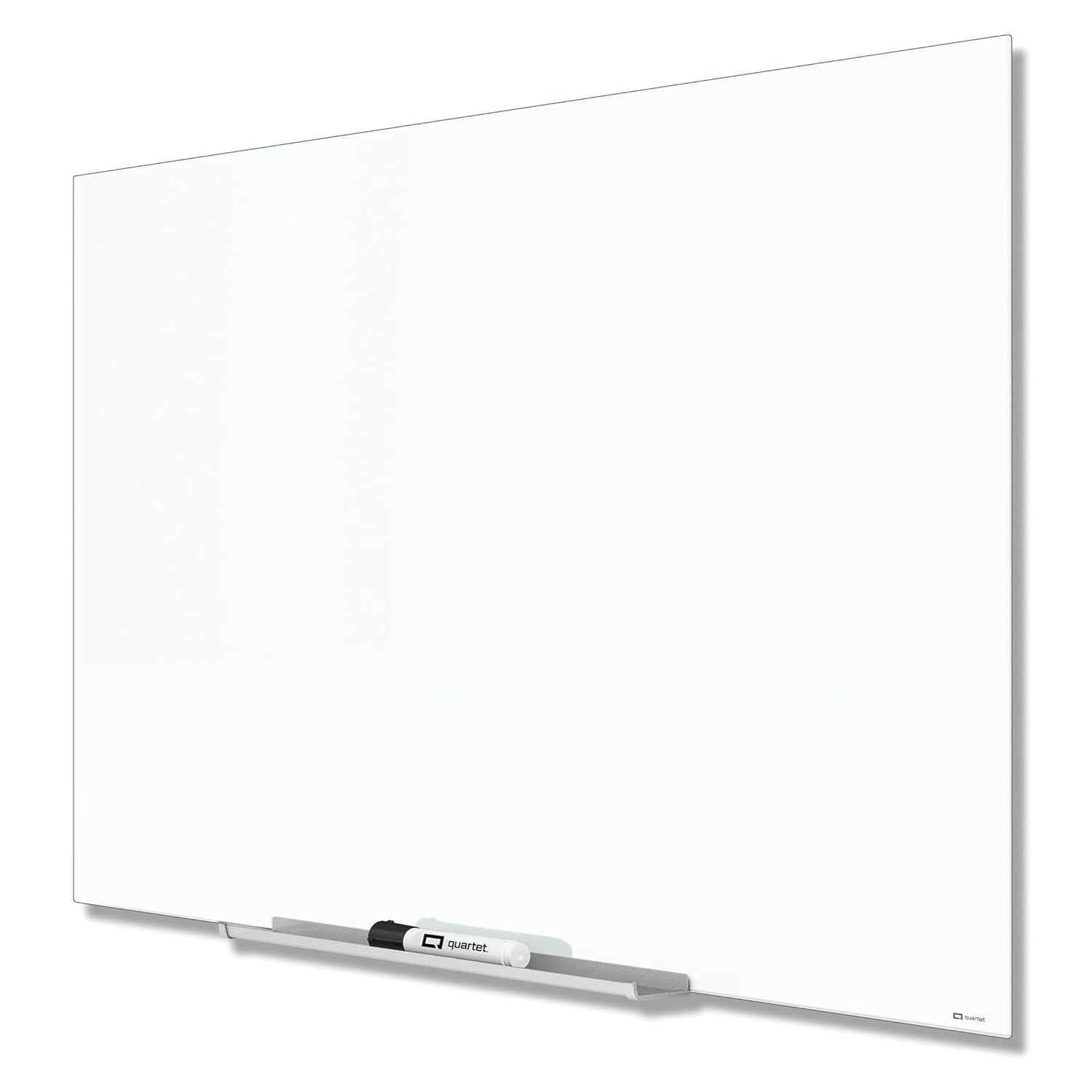 Quartet Glass Whiteboard - Frameless Magnetic Dry Erase Board