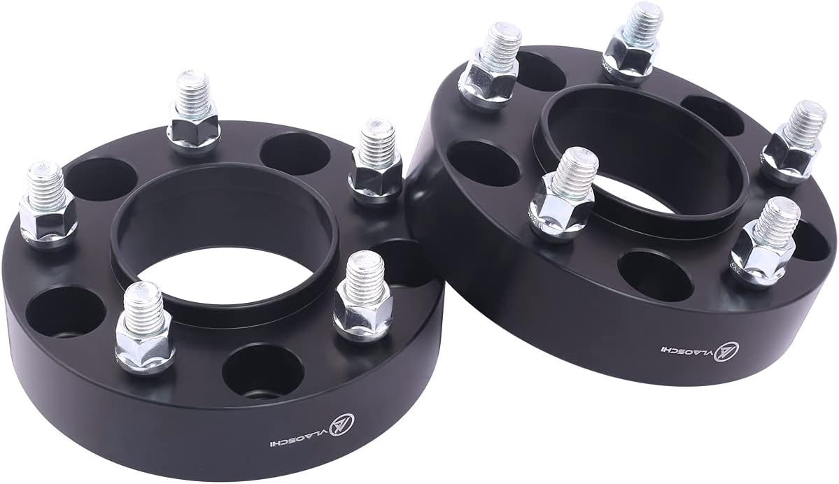VLAOSCHI Black Forged 5x120 Hubcentric Wheel Spacers for Honda