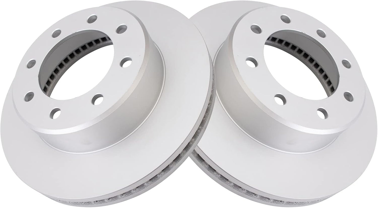 Premium G-Coated Front Brake Rotors Set for Dodge Ram 2500 3500