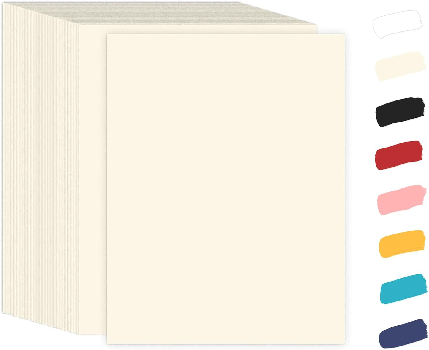Goefun 65lb Ivory Cardstock - Perfect for Cards & Printing