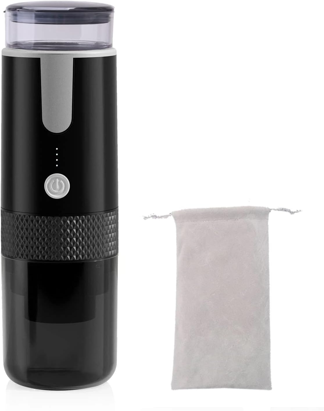 Portable Espresso Maker Rechargeable 15 Bar Pressure for Travel