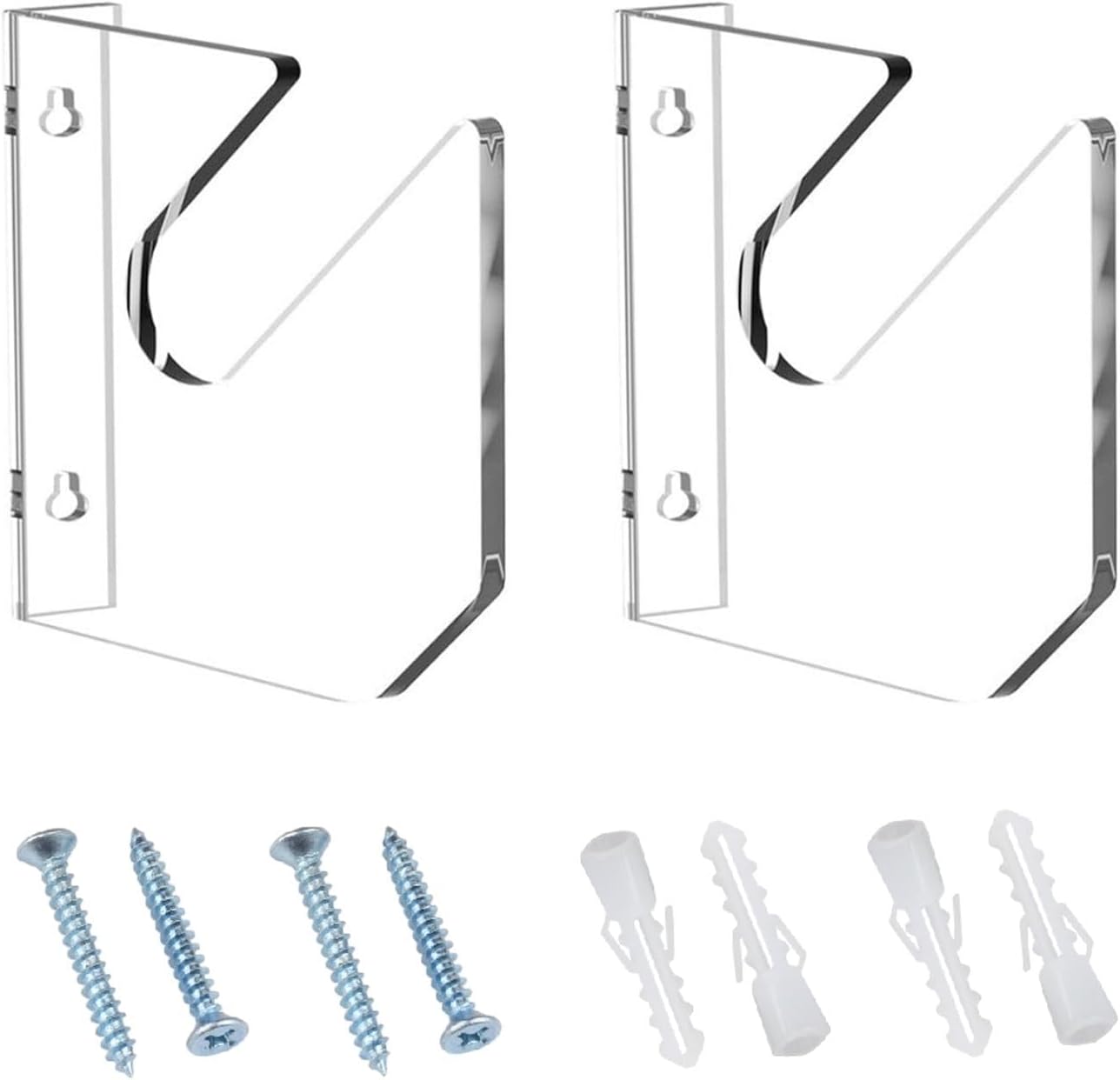 Menolana Acrylic Skateboard Rack: Space-Saving Storage!