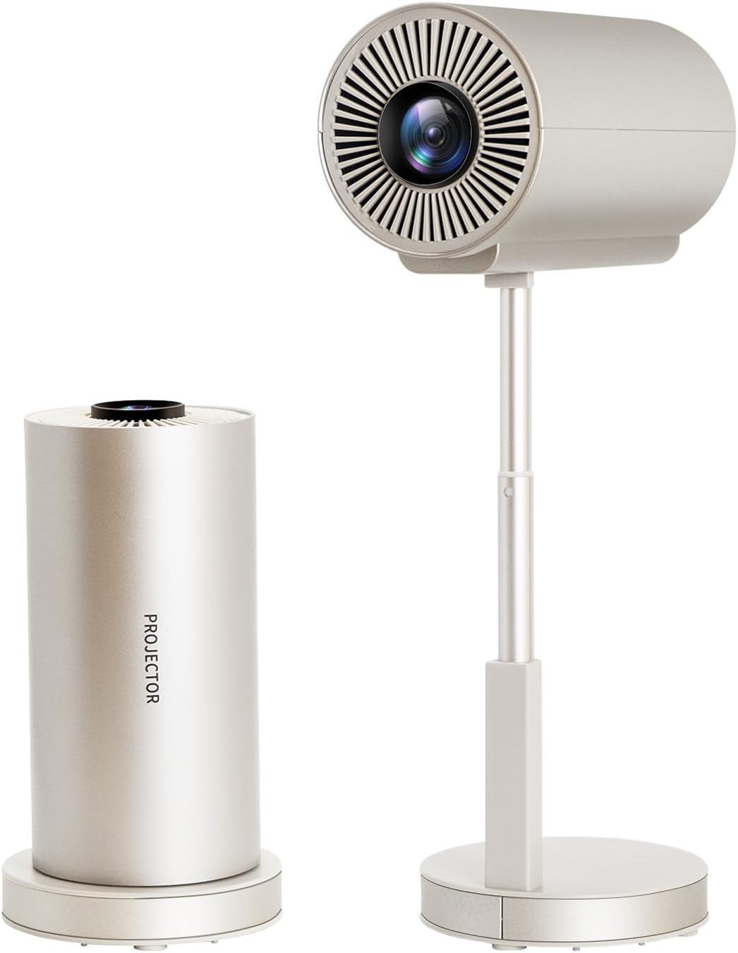 Yidedraw Smart Mini Projector: Wifi, Bluetooth, 500 ANSI 1080P, 4K, Portable with 200 Display