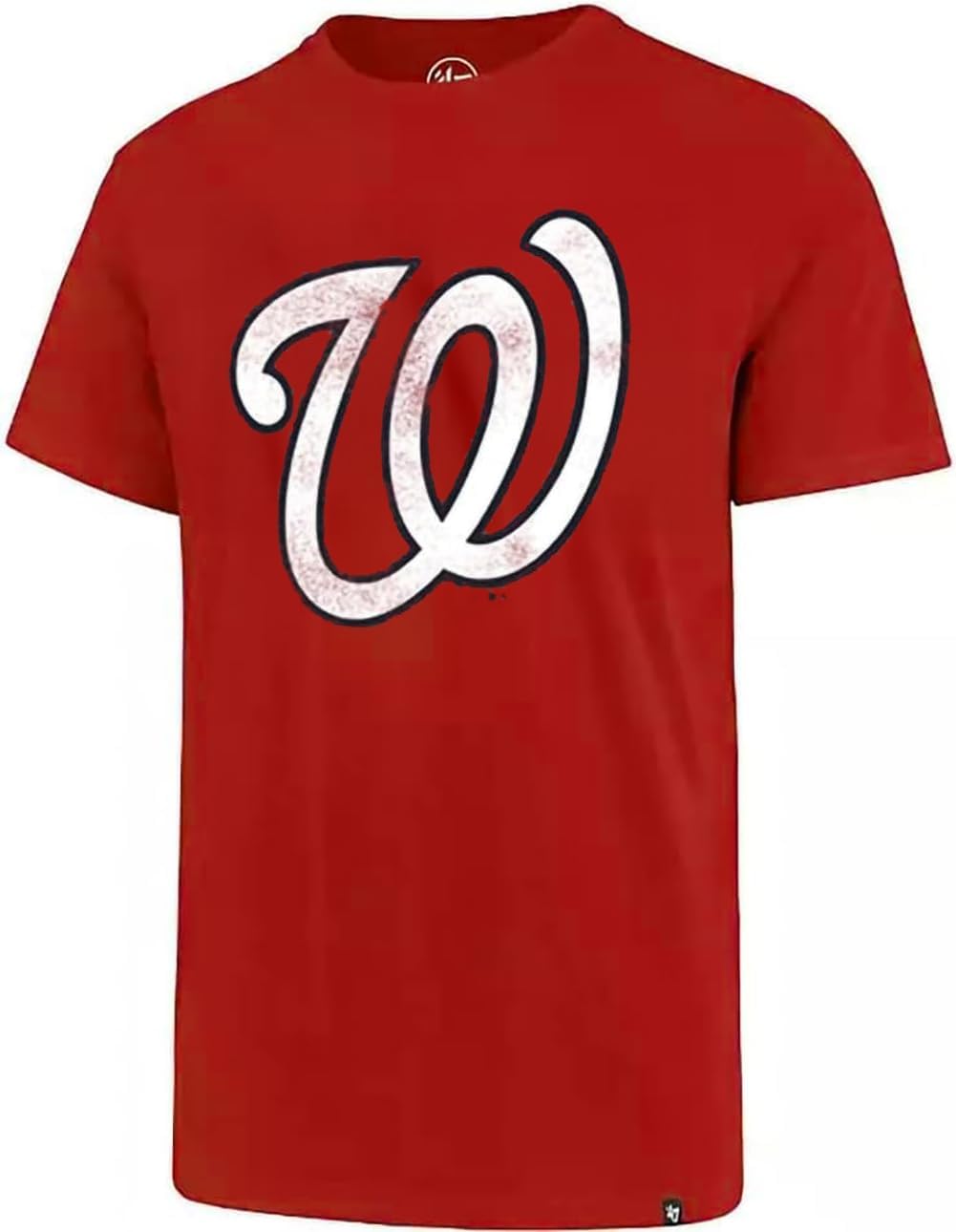 47 MLB Men's Team Color Distressed Imprint T-Shirt for Fans