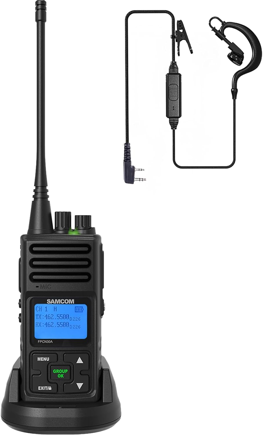 Long Range Two Way Radios with 5W Power and Earpieces