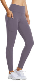 fleece lined leggings women - warm water resistant high waisted tights