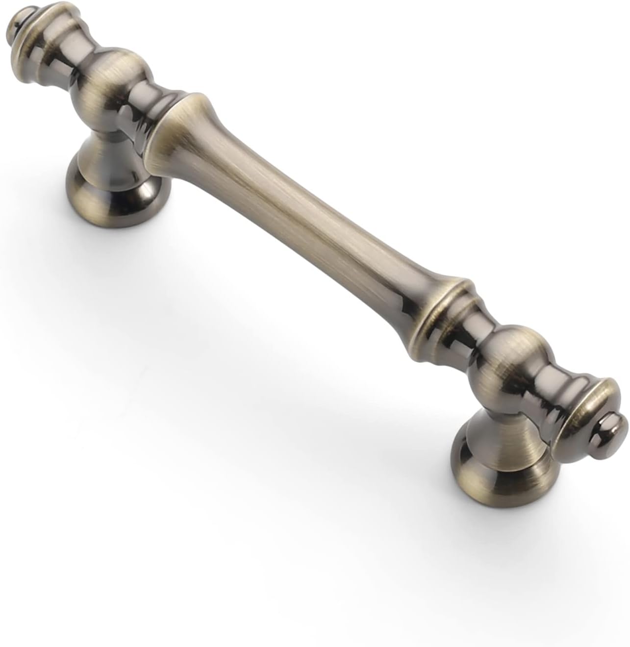 Brushed Antique Brass Kitchen Cabinet Handles for Modern Homes