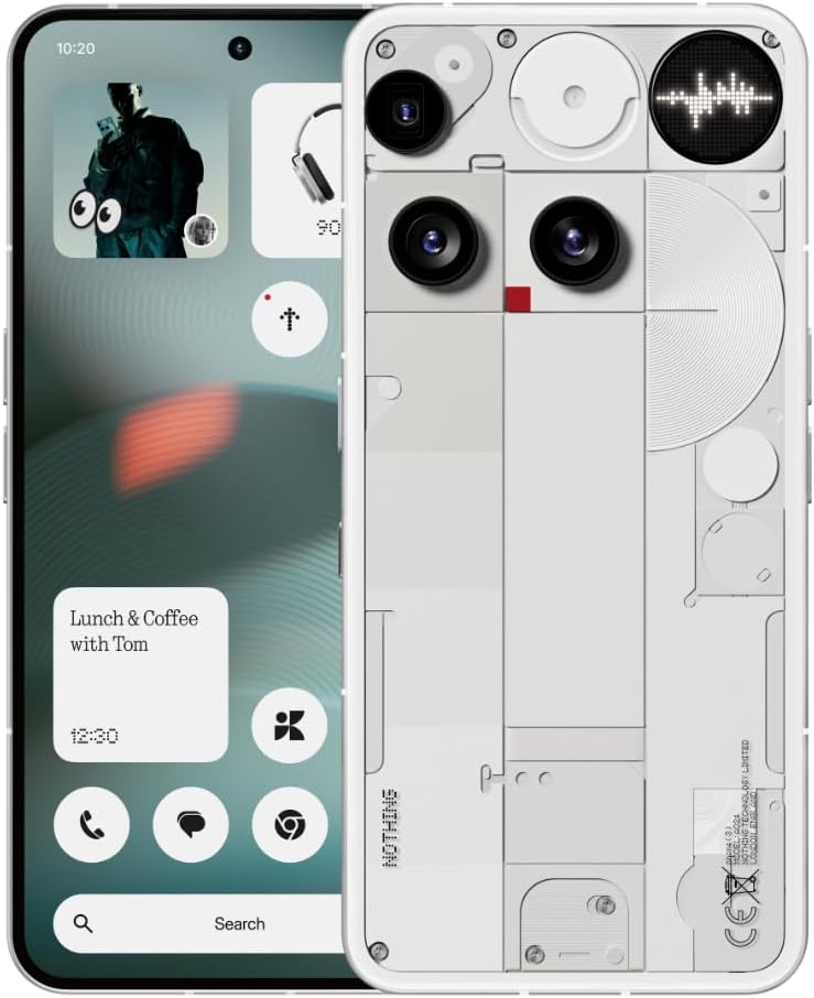 Nothing Phone (3) 5G Unlocked Smartphone with 256GB Storage