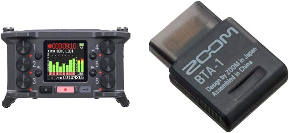 F6 Multitrack Field Recorder with Bluetooth Adapter for H3-VR