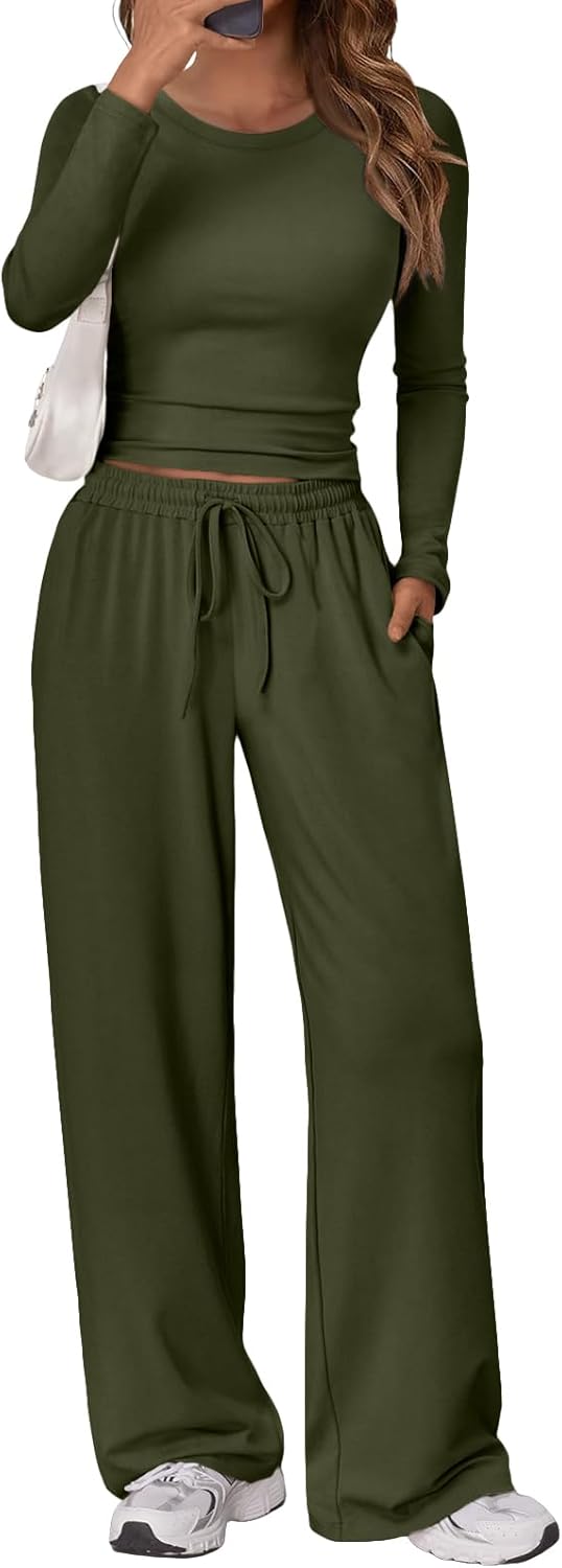 Trendy Queen Women's 2 Piece Matching Lounge Set for Comfort