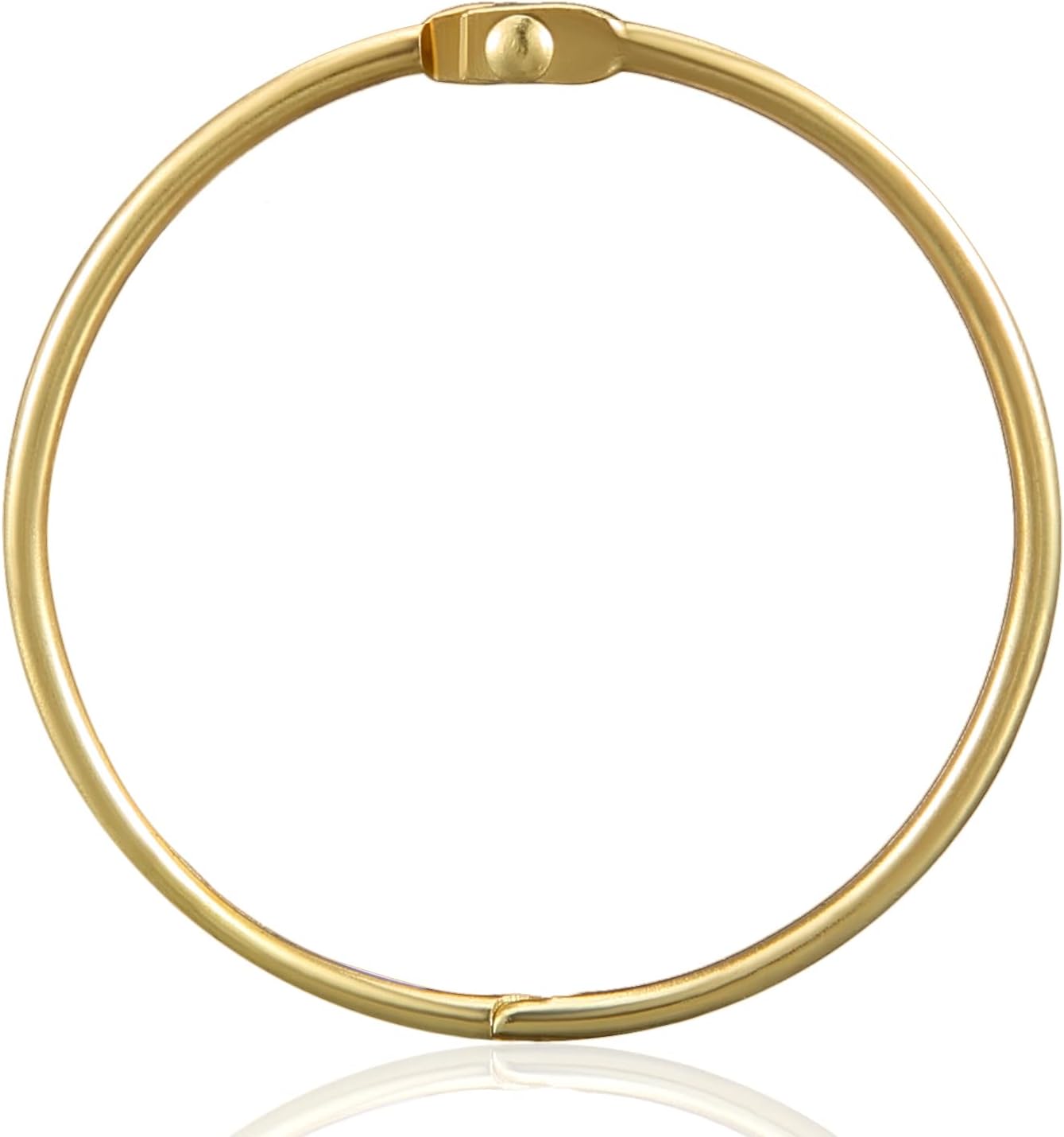 Rustproof Gold Shower Rings Set by ZESLMG