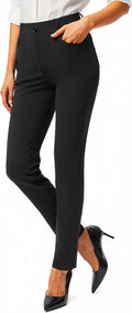 Rammus Womens Yoga Dress Pants with Pockets - Stretch