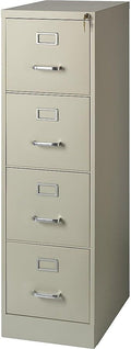 STAPLES Commercial 4-Drawer Vertical File Cabinet - Lockable Letter