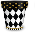 Briarwood Lane Checkerboard Medium Planter - Vibrant, Durable Design