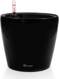 Dexceder 9x8 in High Gloss Self Watering Planter - Indoor Outdoor