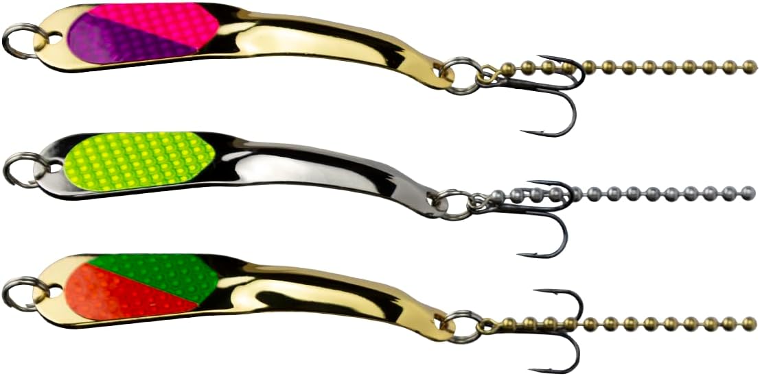 IRON DECOY Spoon Fishing Lures Kit for Freshwater Fishing Fun