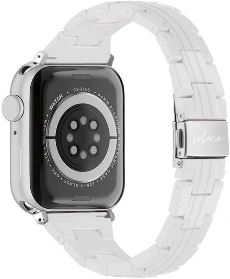 Universal Fit Slim Matte Resin Watch Band for Apple Watch