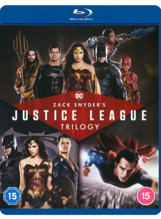 Justice League Trilogy Triple Feature Blu-ray Collection Review
