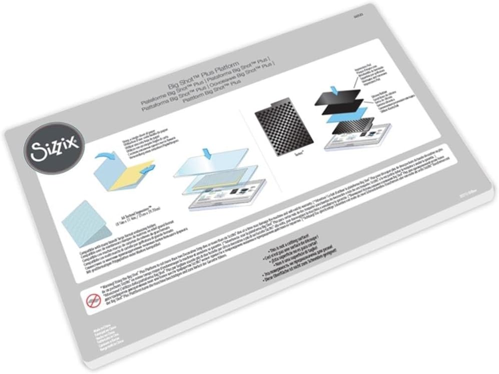 Sizzix Big Shot Plus Standard Platform for Crafting Projects
