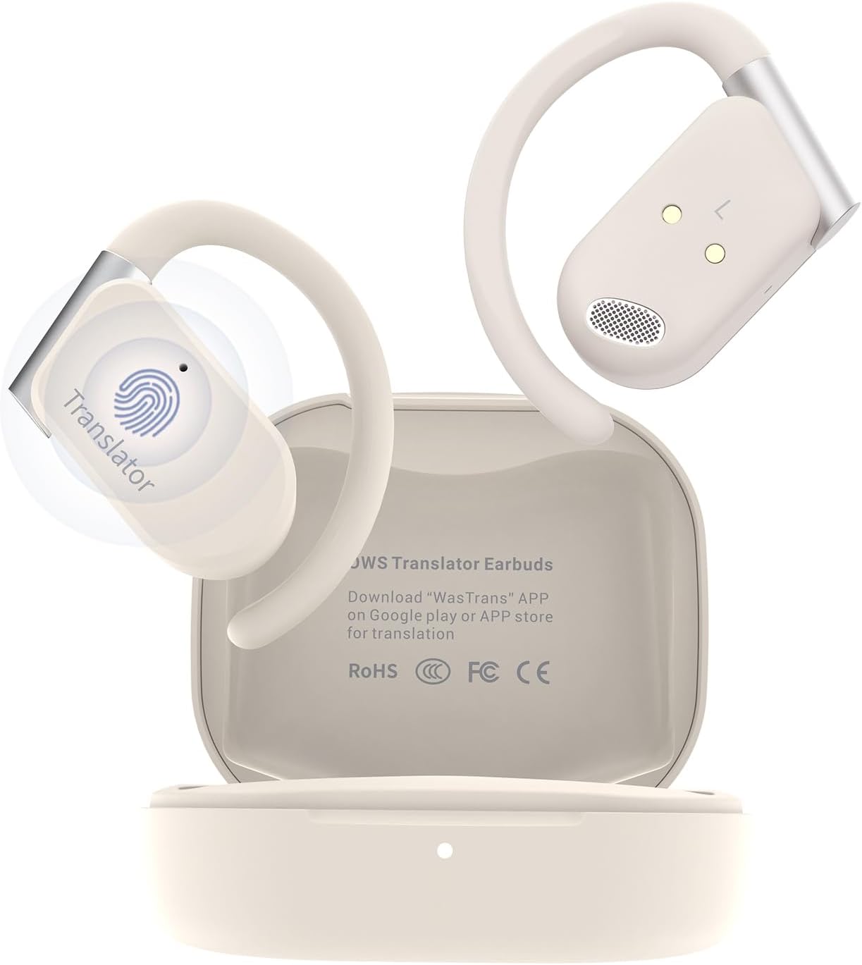 ANFIER M9 Translator Earbuds: 144 Languages & Real-Time Translation