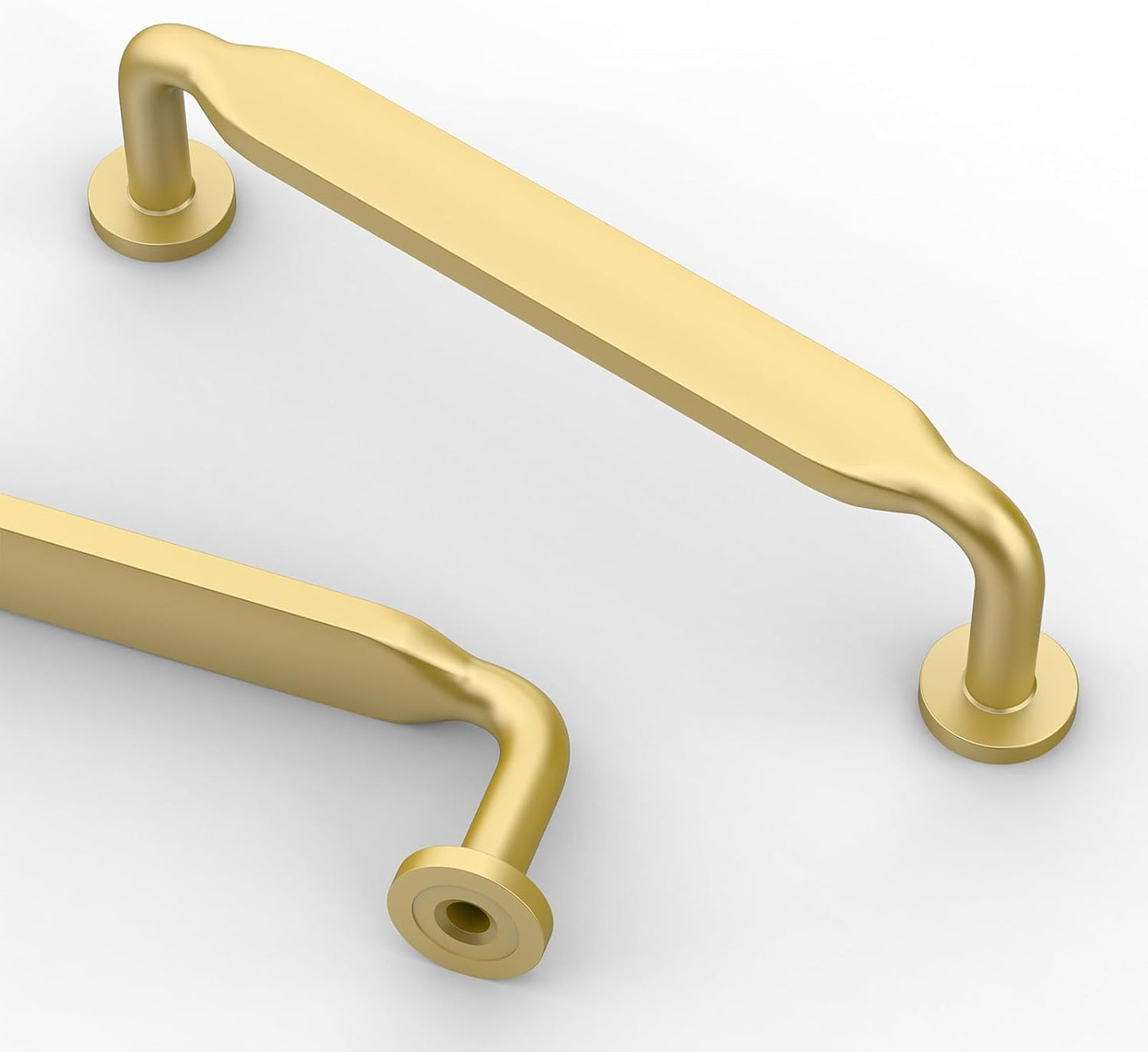 Asidrama 10 Pack 3.75 Inch Brushed Gold Kitchen Cabinet Handles