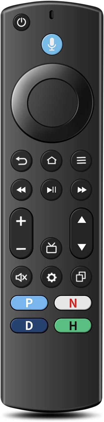 Luyeper Universal TV Remote: Compatible with Fire Stick, Firestick 4K Max, Insignia, Toshiba, Omni