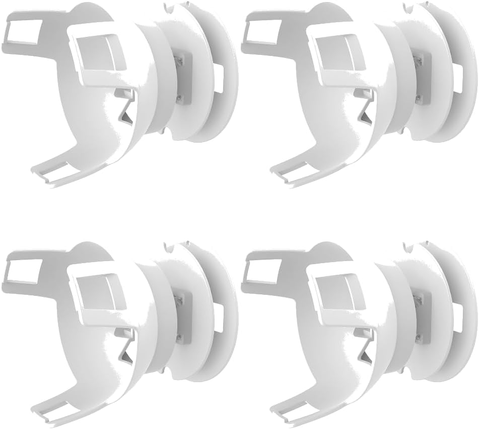 4Pack Wall Mount Rack for Echo Pop with Cable Management