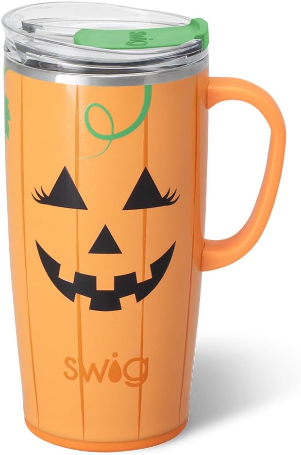 Swig Life 22oz Travel Mug with Handle for Halloween Fun