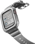 Bounce Odyssey Apple Watch Band - Black/Silver for 40mm/41mm/44mm/45mm