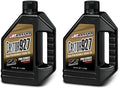 Maxima 23901 1 L 2-Stroke Engine Oil Castor 927 2 Pack - Heavy Duty