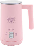 GreenLife Milk Frother: 4-in-1 Auto Foam - Pink