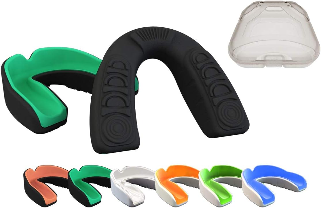 Custom Fit Sports Mouth Guard - Free Case - COOLLO